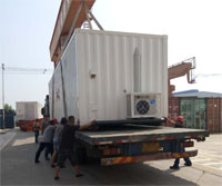 華油飛達給客戶定制的實驗室發(fā)貨